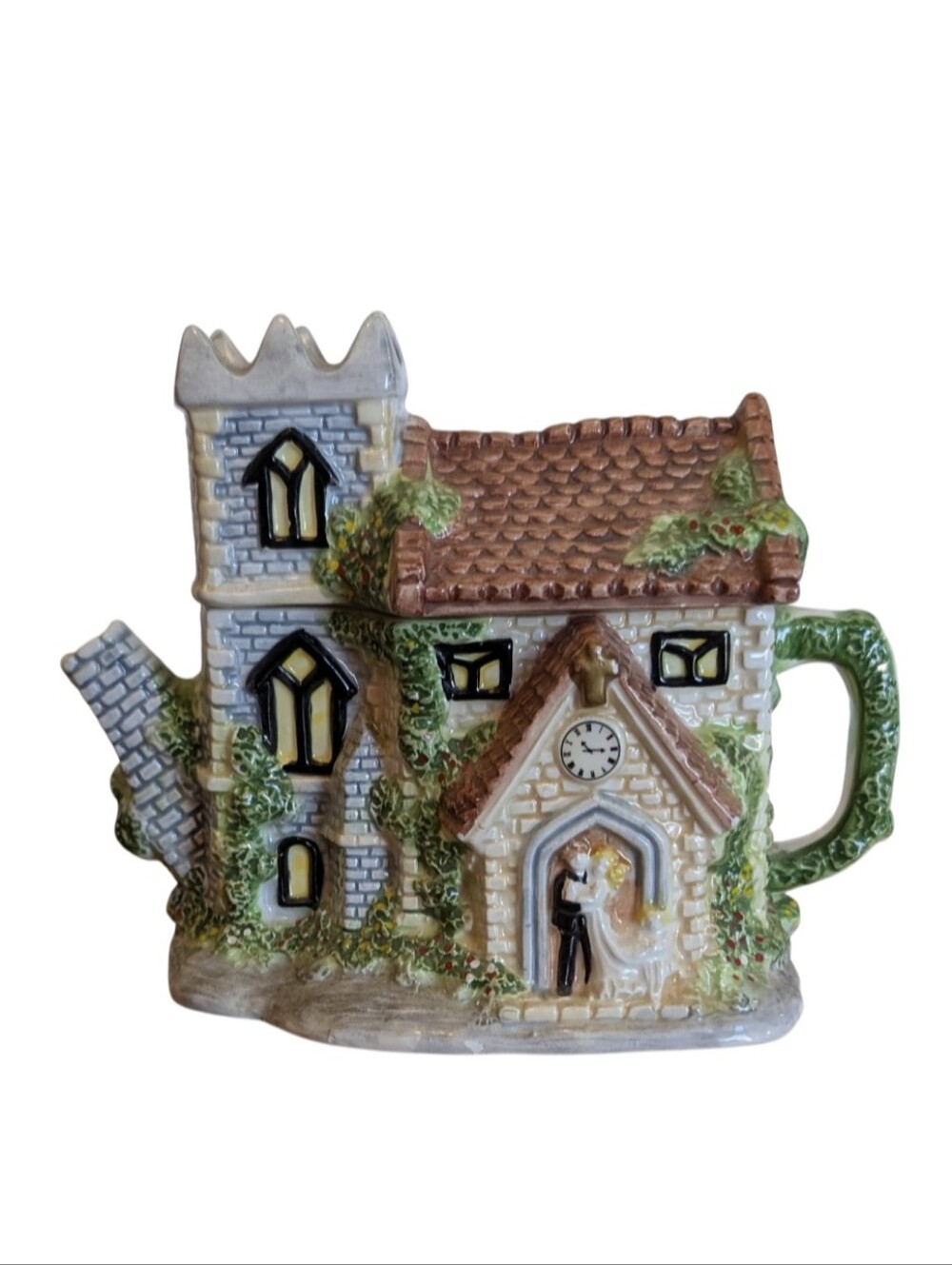Leonardo Collectors Wedding Day Church Ceramic Novelty Teapot